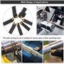 Lot de 21 Pcs 10mm Porte-Outil De Tournage KitTournage Inserts en Carbure Barre D'Alésage Tournage Multifonctionnel Support Alés