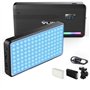 Ulanzi VIJIM VL196 Lampe LED Multicolore RVB pour Appareil Photo et Smartphone avec température de Couleur réglable (RGB + 2500