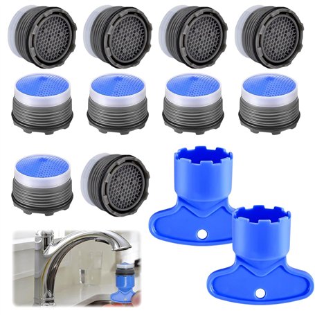MAEXUS Lot de 10 aérateurs de robinet intégrés