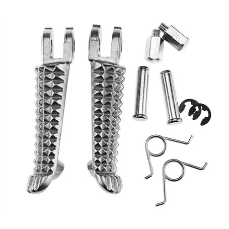 The Lord of the Tools Repose-Pieds Moto Arrière en Aluminium Conducteurs Gauche Droite 100mm Remplacement