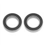 The Lord of The Tools 2pcs 17287-2RS Roulements à Billes à Gorge Profonde 17x28x7mm en Acier avec Couvercles Scellés Noir pour C