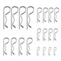 LUTER 20 Pièces R Clips Goupilles de Retenue