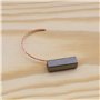 Create idea 4pcs Balais de Charbon Moteur Électrique 5x5x16mm avec Fil de Cuivre 12-24V pour Pompe de Véhicule Essuie-Glace Vent