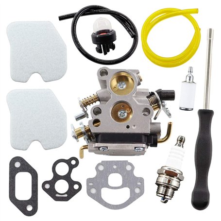 MCHNIC Carburateur avec Tournevis de Réglag Filtre à Air pour Husqvarna 235 235E 236 236E 240 240E C1T-W33 4 Zama Tronçonneuse R