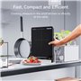 COOKNANO Induction Cooktop Hot Plate, 2000W Single Induction Hob with 9 Power Levels and 8 Hour Timer, Sensor Touch Button Contr