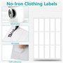 LUTER 150pcs Bétiquettes de Vêtements, Auto-Adhésives Étiquettes de Nom Imperméables Personnalisées Étiquettes Autocollantes pou