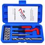 BestsQ kit de réparation de Filetage de Type Helicoil 15 pièces M12x1.0MM