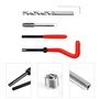 BestsQ kit de réparation de Filetage de Type Helicoil 15 pièces M9x1.25MM
