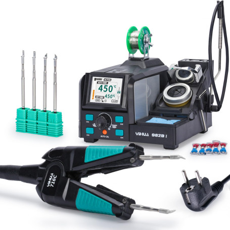 YIHUA 982D-I Station de soudage à pinces chaudes de précision avec 4 pointes de soudure