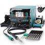 YIHUA 992D-II Kit de Station de Soudage de précision 2-EN-1 avec crayon à air chaud et fer a souder de précision C210