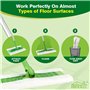 HOMEXCEL Lot de 64 chiffons de balayage secs compatibles avec la balayeuse Swiffer - Recharges jetables pour balai et nettoyage