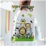 40PCS Sacs Cadeau Jungle Animaux Pochette Bonbon Sac Emballage Cadeau Sachet Biscuits Dragée pour Anniversaire Baby Shower Fête 