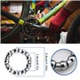 Create idea Lot de 4 roulements à Billes de 6,35 mm x 9 Billes pour pédalier de vélo - Accessoires de réparation pour vélo VTT e