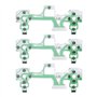 The Lord of The Tools Lot de 3 Films conducteurs de Rechange pour Clavier - Membrane Flexible - Compatible avec Manette PS4 JD-M