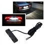 Lumière de Plaque d'immatriculation DC12V Lampe de Plaque d'immatriculation 3LED avec Lumière Visible à 180 Degrés Accessoires d