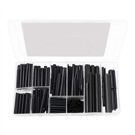 Create idea Assortiment de Goupilles à Ressort Fendues en Acier au Manganèse Ensemble d'assortiment de Goupilles Élastiques Creu