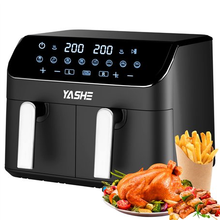 YASHE Air Fryer 2 Compartiments