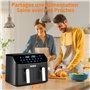 9L Friteuse Sans Huile avec 2 Tiroirs