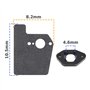 be in your mind Kit de 2pcs Joints d'isolateur de Carburateur Compatible avec Honda GCV160 GCV160A GCV160LA GCV160LAO GCV160LE P