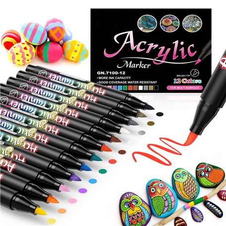 LUZOON Feutre Acrylique