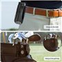 TUSITA Golf Steel HUB - Clip Ceinture Compatible avec Bushnell Magnétiques Golf Laser Télémètres, Magnétiques Accessoires
