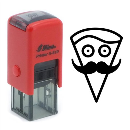 Tampon fidélité pizzeria | 11mm | cachet encreur pizza | trattoria stamp | carte fidélité