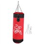 Sac De Frappe, Sacs Boxe Suspendus Oxford Kick Boxing Taekwondo Punching Bag Avec Chaînes Crochet Pour Equipement Entraînement M