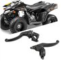 Kit Levier d'embrayage Levier Frein Moto 7/8" Universel de 22 mm, 1 Paire de Ensemble Poignée Leviers d'embrayage Pompe Supérieu