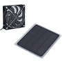 Ventilateur Solaire 6W avec Filet de pour Camping
