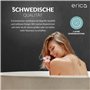 Erica Fixations adhésives pour Barre de Douche, ce Qui Permet de percer des Trous dans Les tuiles de Puissance superflue, i.Univ