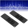 Prise de Haut-parleur Plaque de Fer Speakon Plaque de Prise de Haut-parleur Plaque de Prise de Haut-parleur Audio Dual Speakon P