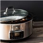 Electrolux MIJOTEUSE ESC7400 - Mijoteuse en acier inoxydable avec 6 programmes prédéfinis, 235 W, 6,6 lt