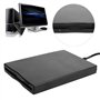 Lecteur De Disquettes USB 3,5" Externe Portable avec Manuel, Plug and Play Aucun Pilote SuppléMentaire Requis, avec Fonction Ant