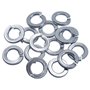 Lot de 100 rondelles à ressort DIN 127 M8 - Rondelles métalliques - Rondelles à ressort fendues (100