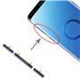 Compatible avec Samsung Galaxy S9 G960 S9+ G965 Kit de touches (bleu) extérieures latérales et touches d'allumage power on off +