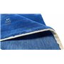 WAWA TEPPICHE Gabbeh G64T6 Tapis Oriental tissé à la Main Bleu 100% Laine 200 x 300 cm
