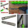 WERHE Foret professionnel pour Auger 150 mm double arbre pile bien robuste avec adaptateur SDS Max