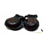 1 paire de petits castagnettes espagnoles rouges et noires pour les petits 6 cm (2-7) traditionnels
