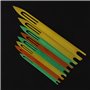 ruiruiNIE 8 pcs/Ensemble Filet De Pêche Réparation D'aiguille Net Ligne Navettes en Plastique Réparer Tissage