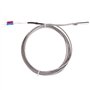 WOWOWO Capteur de température de thermocouple de Type K de 2 m 0-600 ℃ 5 * 30mm sonde en Acier Inoxydable