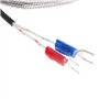 WOWOWO Capteur de température de thermocouple de Type K de 2 m 0-600 ℃ 5 * 30mm sonde en Acier Inoxydable