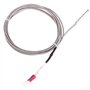 WOWOWO Capteur de température de thermocouple de Type K de 2 m 0-600 ℃ 5 * 30mm sonde en Acier Inoxydable