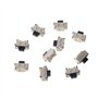 Buwei 10 Pcs / 1 Set Bouton Poussoir Tactile Latéral Micro SMD SMT Tact Switch 2x4x3.5mm