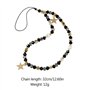 HULKAY Chaîne de téléphone portable en perles pour femmes et filles - Cordon anti-perte - Cordon avec pendentif étoile, As the p