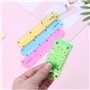 Hyclam Règle souple multicolore flexible de 15 cm pour papeterie, outil de dessin, outil éducatif pour enseignant, accessoire de