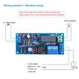 Oumefar Module de Relais de Minuterie 220V AC 1-99 Secondes/1-99 Minutes Module de Relais de Temporisation de Plage de Temps Min