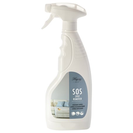 Hagerty SOS Spot Remover Spray détachant pour tous textile lavable I 500 ml I Enlève efficacement les taches des tapis