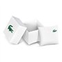 Lacoste Montre Analogique à Quartz pour Femme avec Bracelet en Cuir Argent et Blanc/Multicolor - 2000822