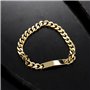MVMT Bracelet en chaîne pour Homme Collection MODERN CHAIN BRACELET Or jaune - 28200134