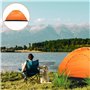 Tente De Camping, Tente Legere 2 Personne Pop Up Imperméable Ventilée Randonnée Tents Sac à Dos Poids Léger Anti UV Étanche Plia
